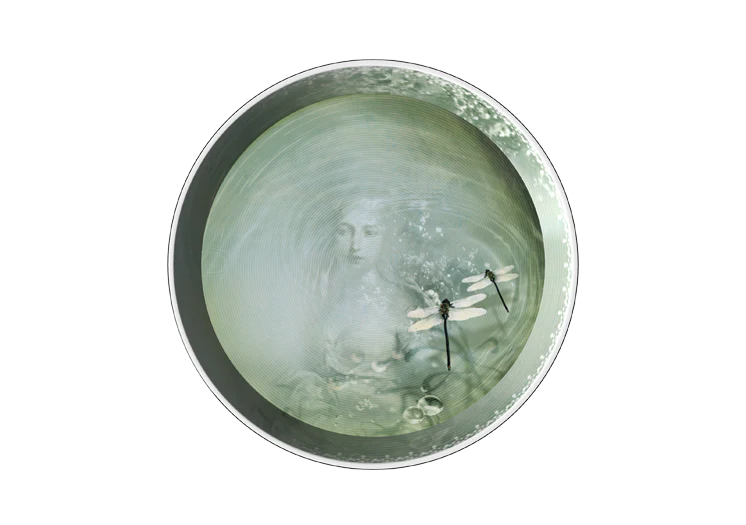 ibride YUAN STACKABLE DISHES - NARCISSE