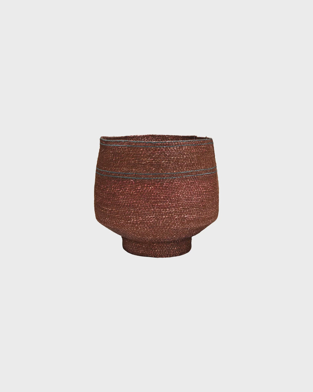 maytime KINTU COLLECTION Sola Basket Rust with Stripes