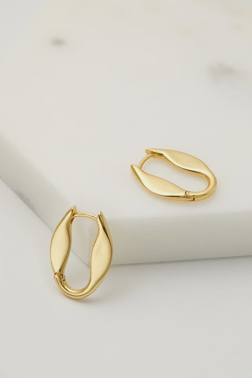 Zafino Australia Rose Essential Earrings - Gold