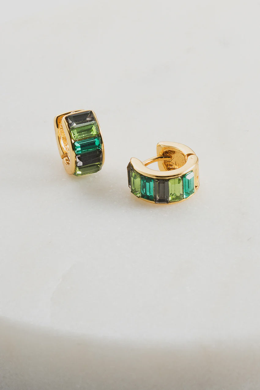 Zafino Kira Huggie Earring Multi Colour main image 1