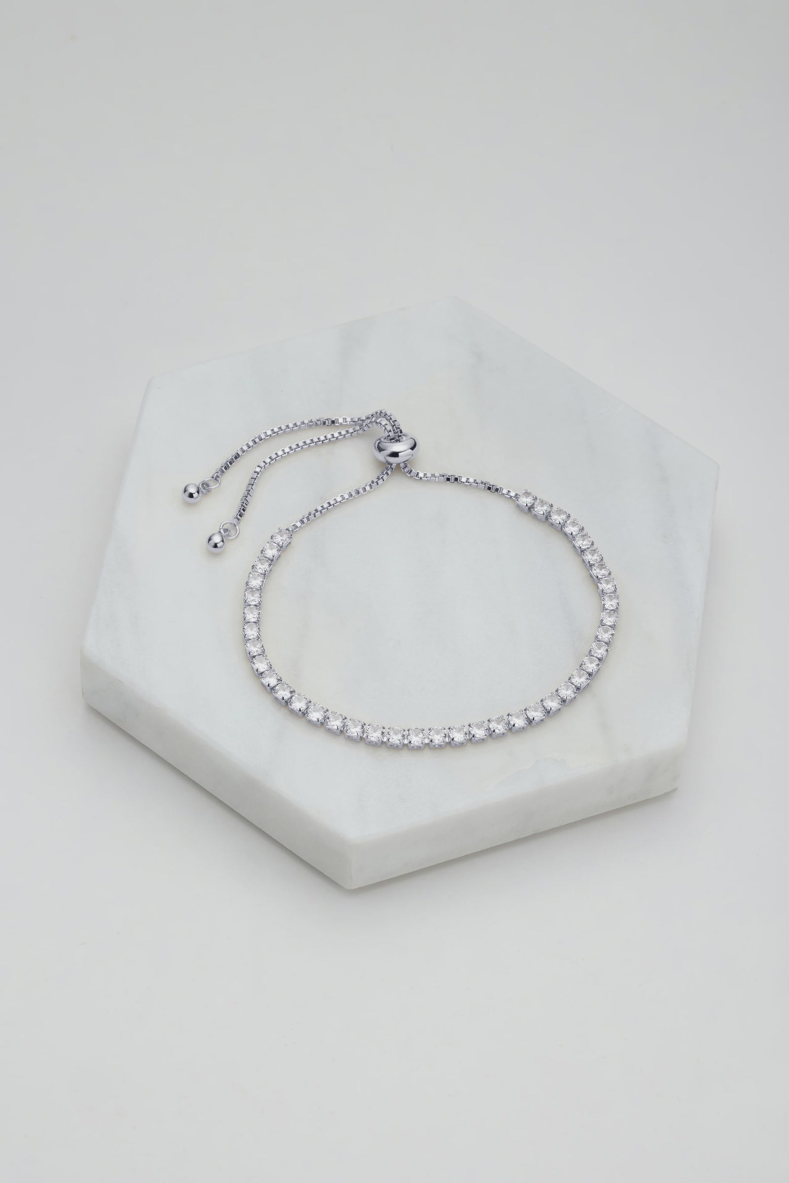 Zafino Nikki Tennis Bracelet - Silver