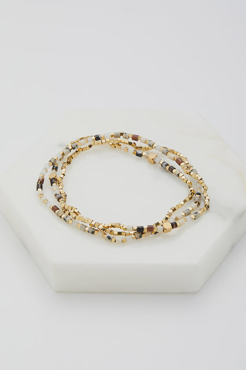 Zafino Ophelia Wrap Bracelet - Black