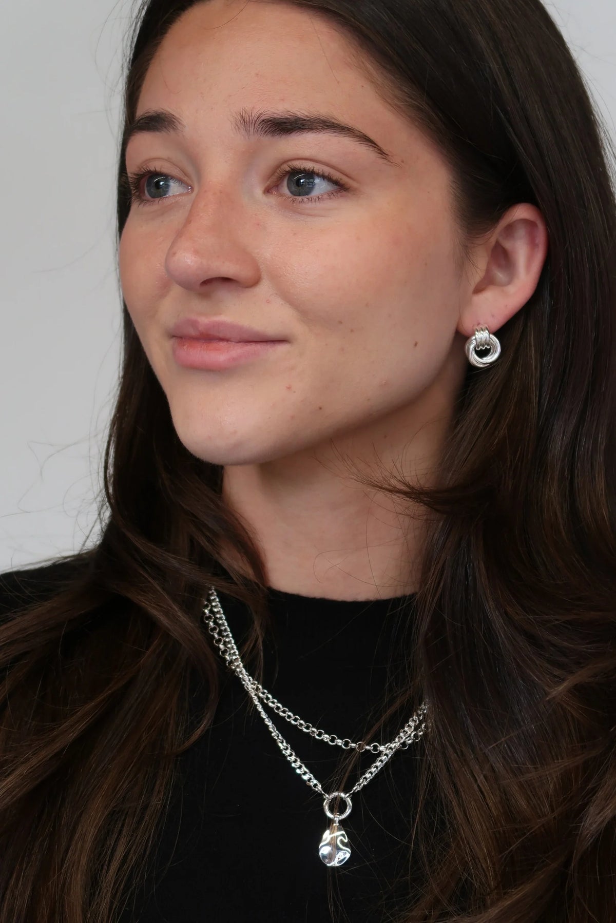 Zafino Poppy Essential Earrings - Silver