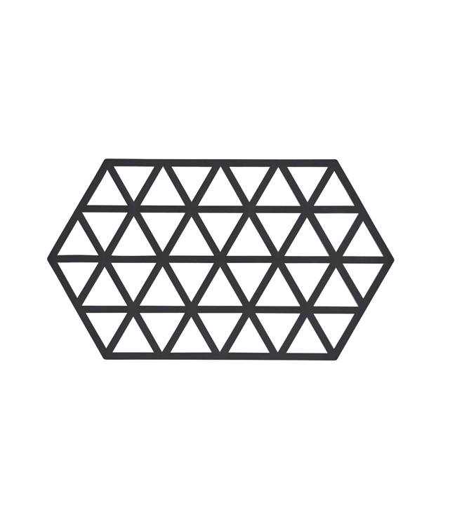 Zone Kitchen Triangles Trivet - Black