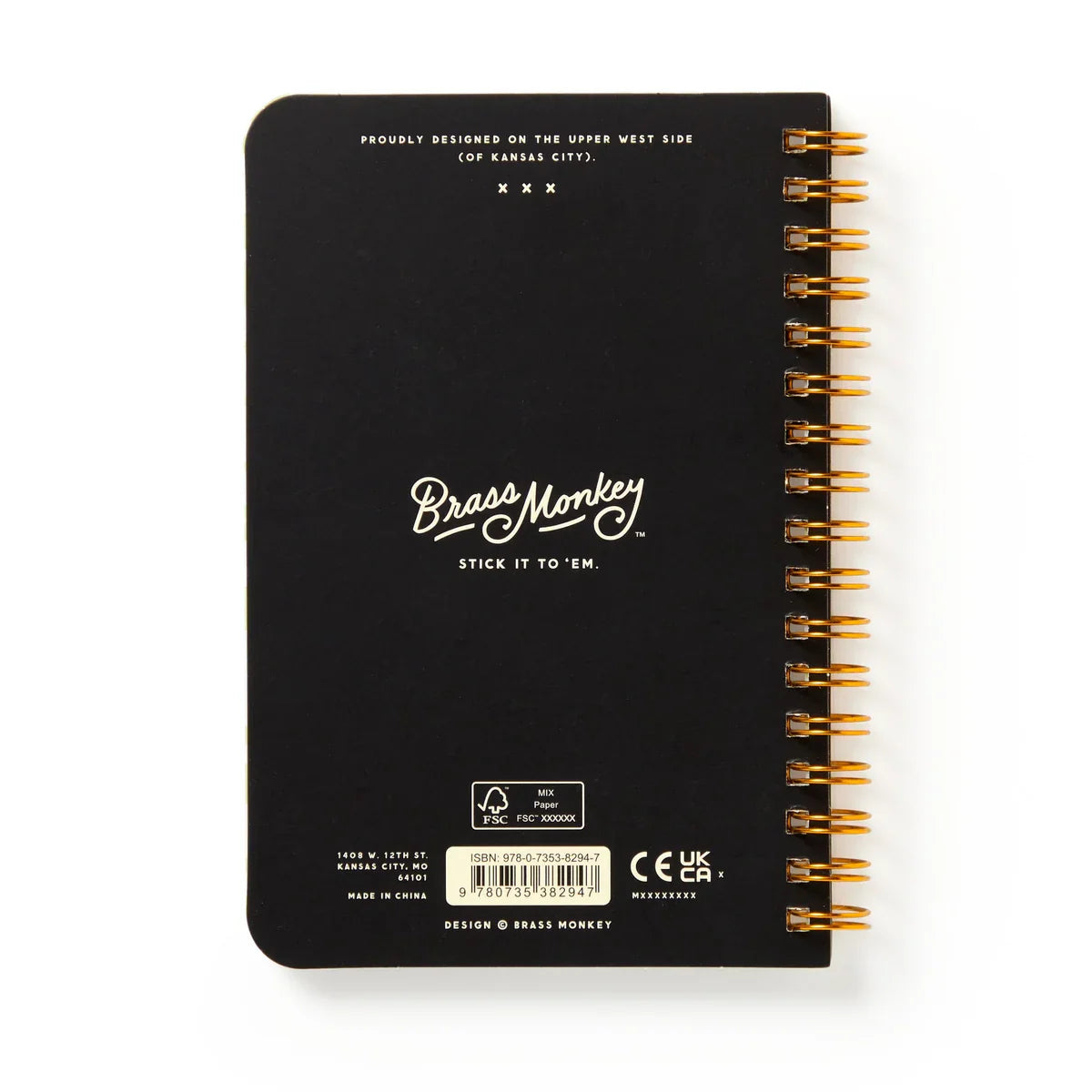 Brass Monkey Salty Birds Sticker Book  titled 'Salty Birds' with colorful bird illustrations