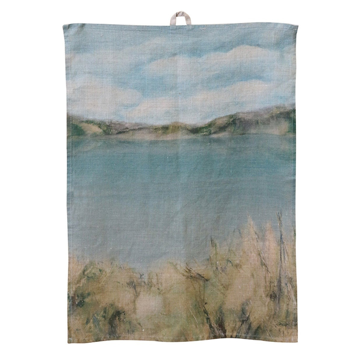 CC Interiors Island Summer Linen Tea Towel