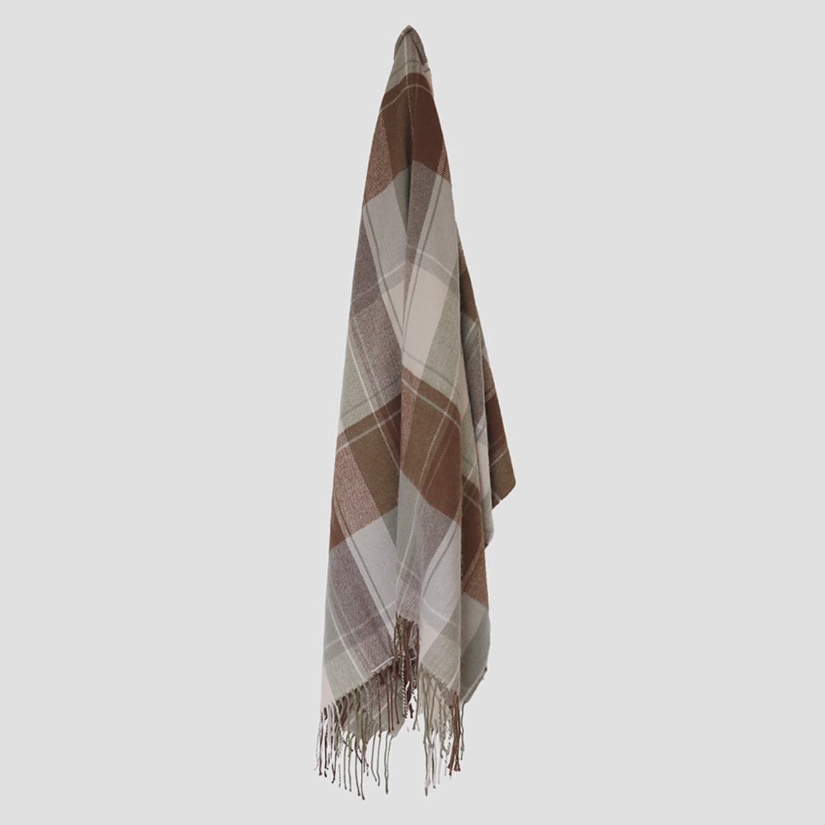 CC Interiors Highland Tartan Throw 1300 x 1700 Plaid blanket with fringes