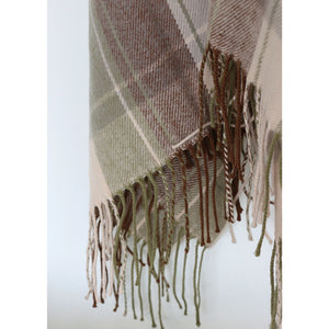 CC Interiors Highland Tartan Throw 1300 x 1700 Plaid blanket with fringes