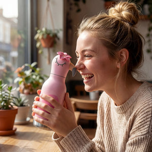 ASOBU Bestie Water Bottle 460ml Flamingo