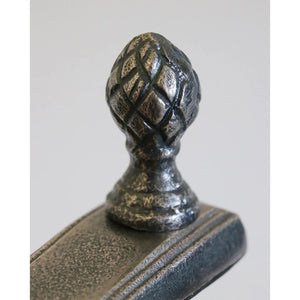 CC Interiors Acorn Door Stopper in Pewter Finish Decorative metal door stopper 