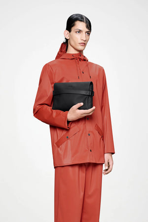 RAINS OTG Wash Bag - Black