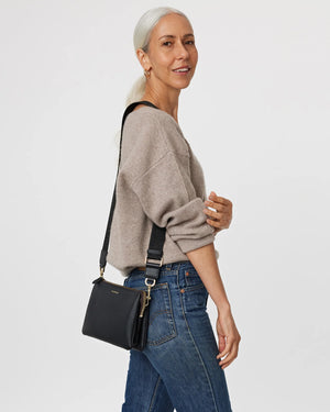 Saben Feature Strap Webbing Black Lucky Thing