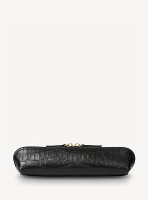SABEN Tali Pencil Case- Black Croc