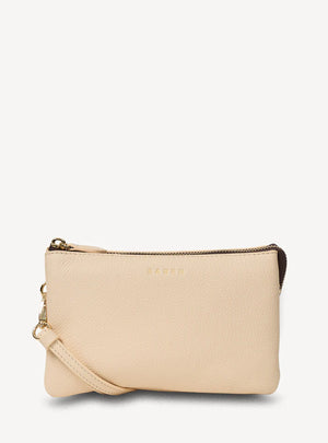 SABEN Tilly Crossbody - Vanilla Beige clutch bag