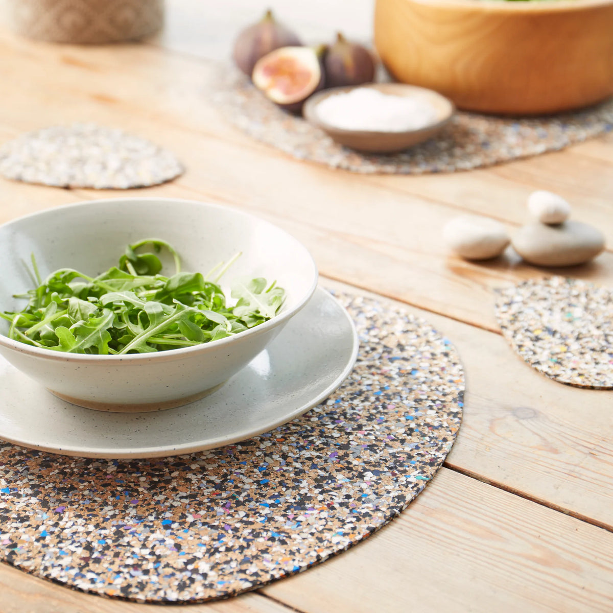 love LIGA Beach Clean Pebble Placemat Set of 4 ECO