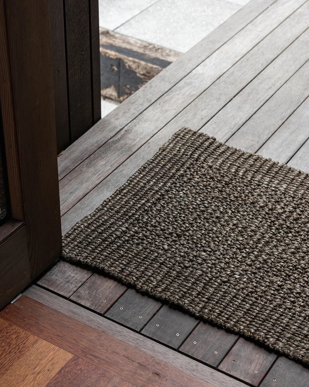 Baya Broome Bark Entrance Door Floor Mat Jute Furtex NZ