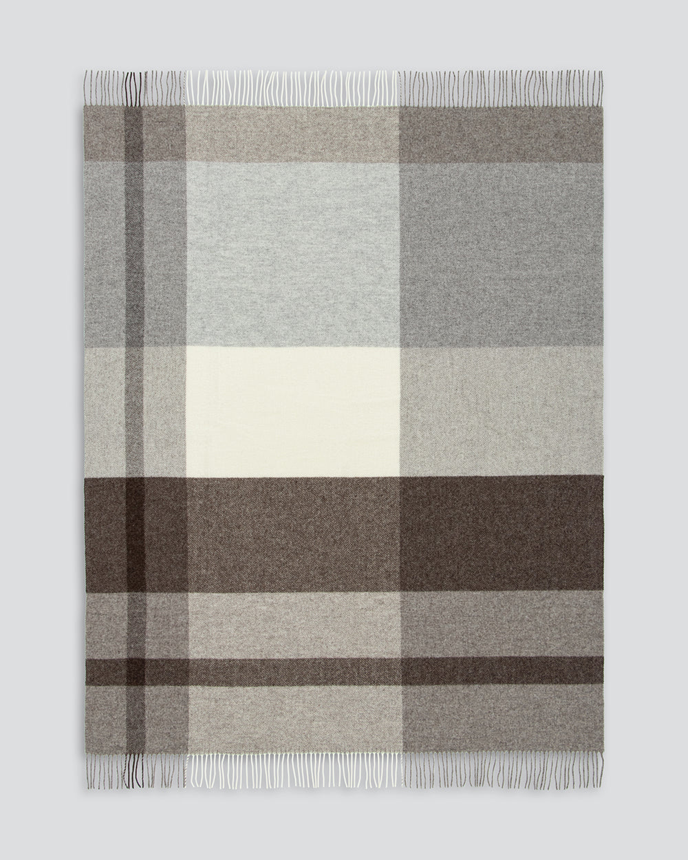 Baya Brunswick Fawn Throw Furtex NZ Wool