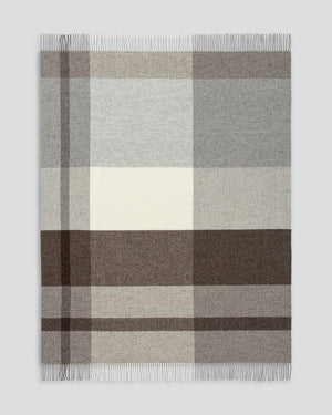 Baya Brunswick Fawn Throw Furtex NZ Wool