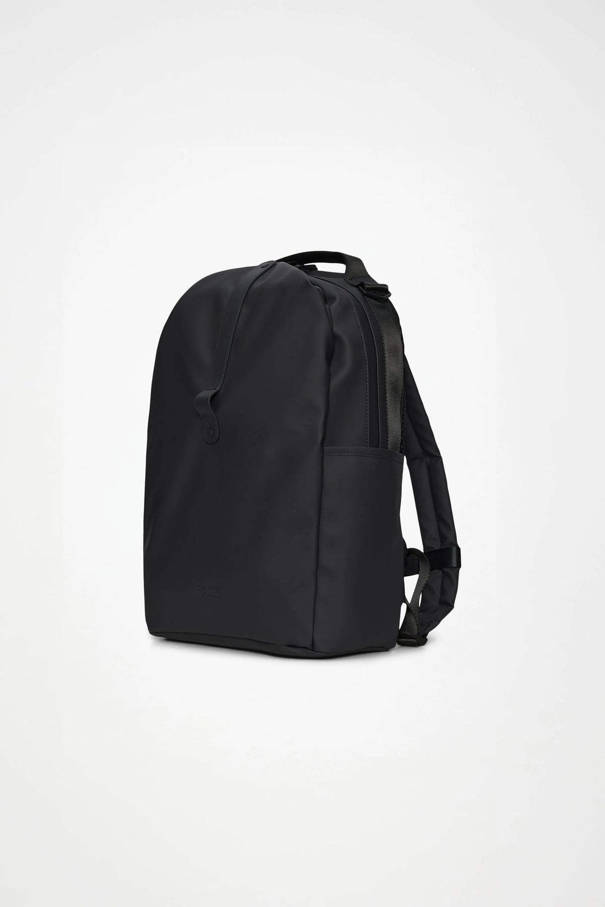 RAINS Clip Front Backpack - Black