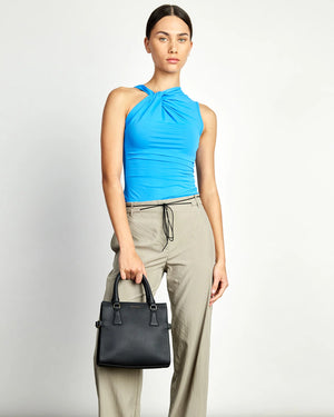 Saben Beau Crossbody Bag Black Leather Handbag