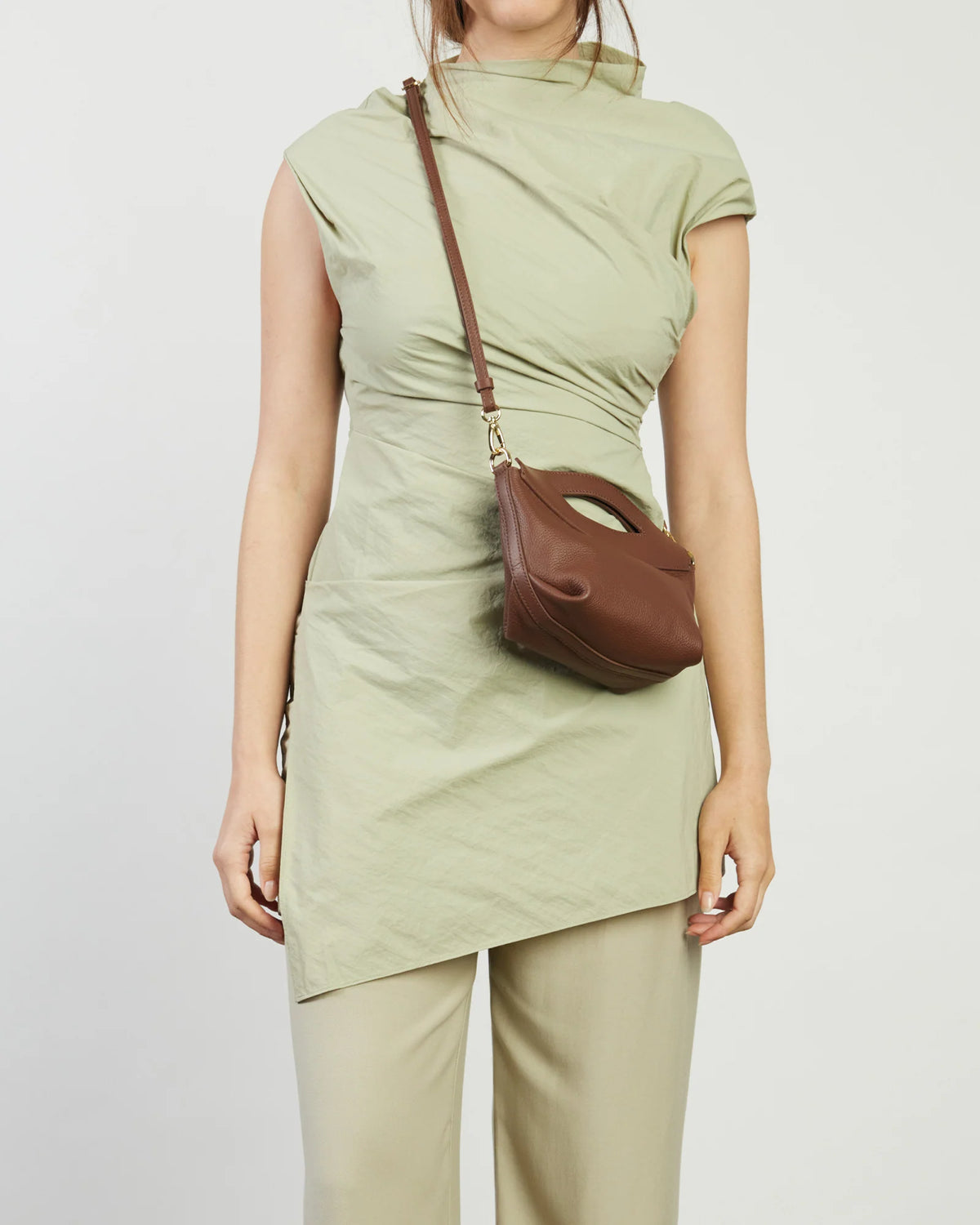 Saben Rocco Crossbody Bag - Umber Luxe
