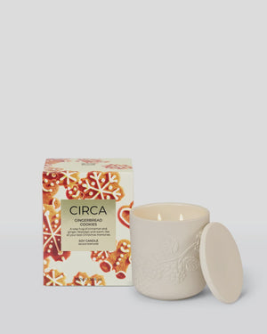 CIRCA 300g Candle - Christmas - GINGERBREAD COOKIES