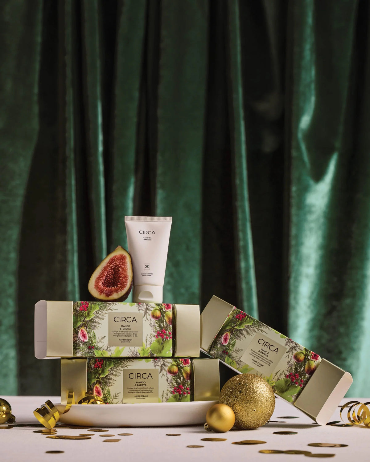 CIRCA Christmas Hand Cream Bonbon 40ml - MANGO & PAPAYA