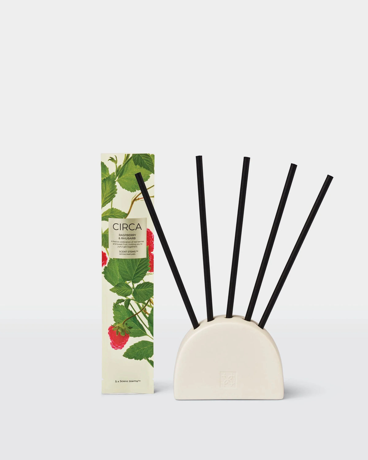 CIRCA Christmas Replacement Scent Stems™ Refill - RASPBERRY & RHUBARB