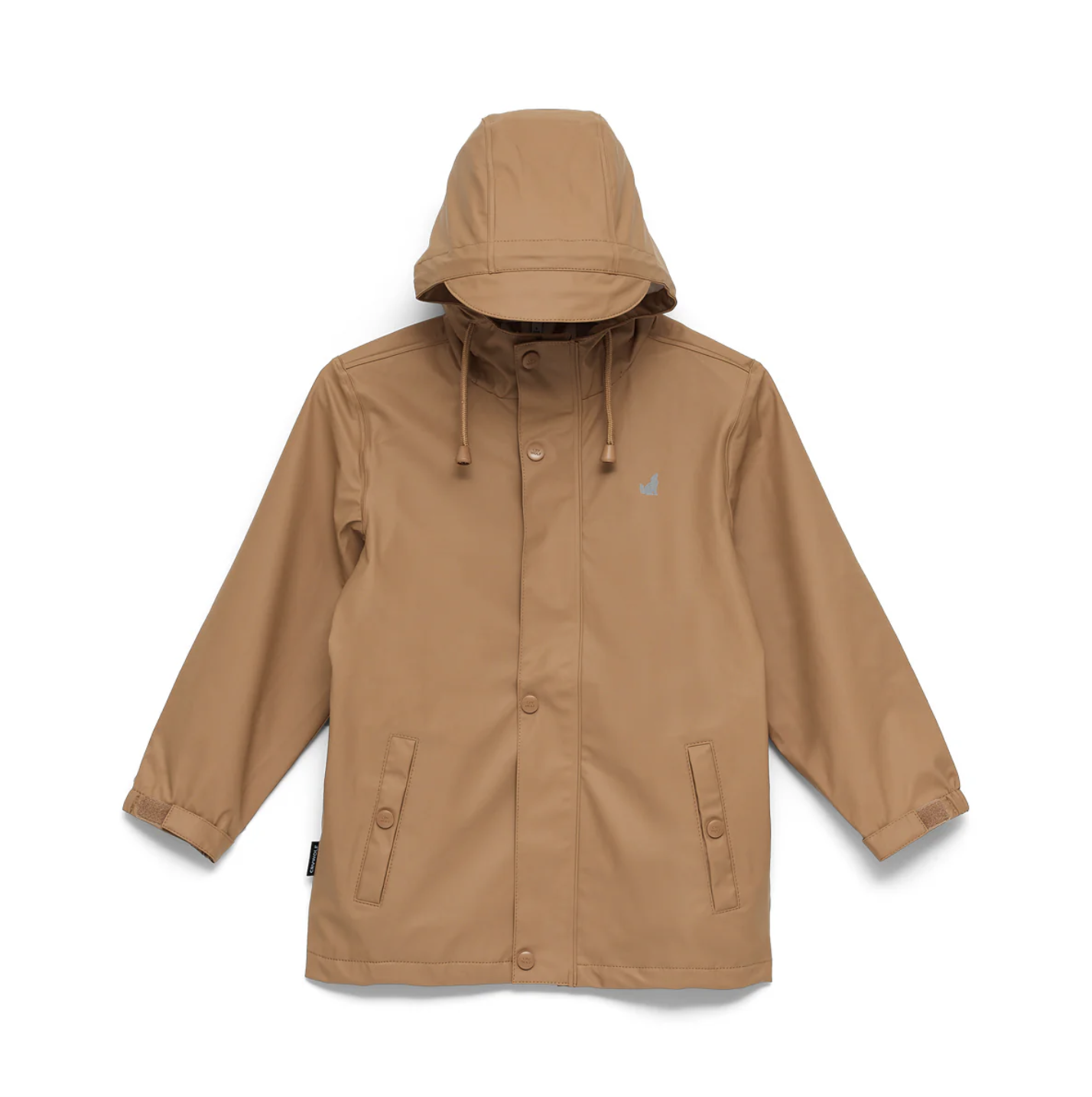 Crywolf Kids Waterproof Play Jacket - Tan AW25