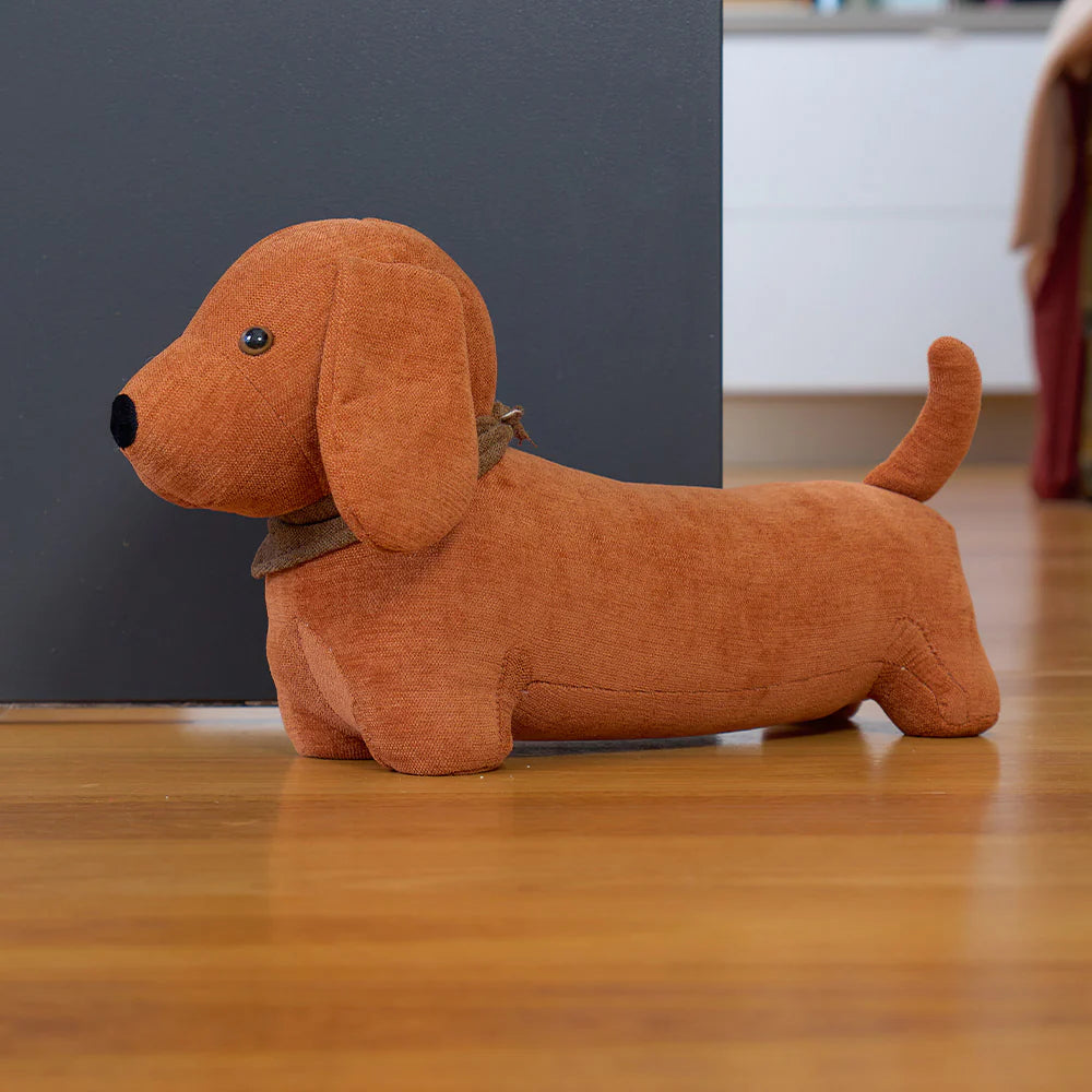 Annabel Trends Doorstop - Brown Dachshund