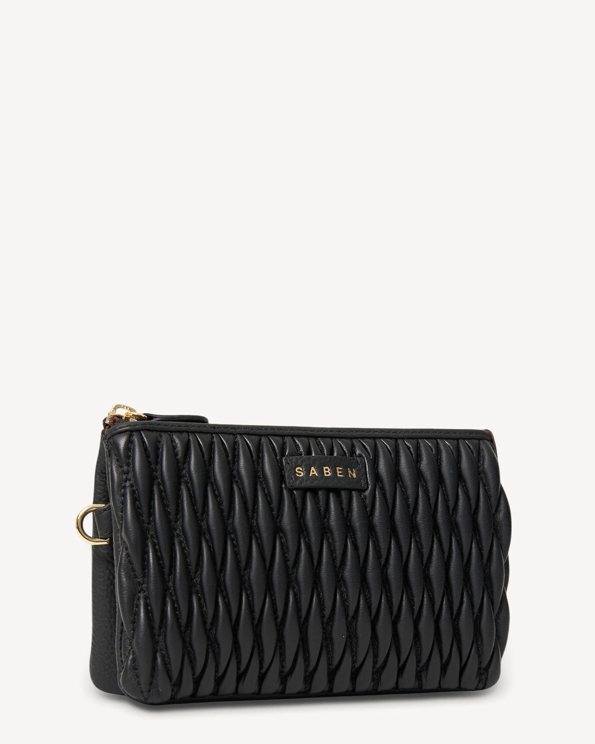 Saben Tilly Crossbody - Black Diamond Quilt AW25 The Muse