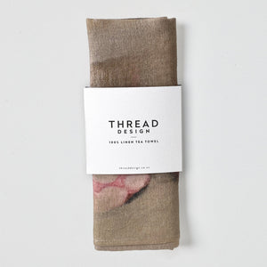 Thread Design Desert Light Linen Tea Towel