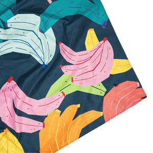 Dock & Bay Beach Blanket Large Bananarama Colorful banana-patterned picnic blanket