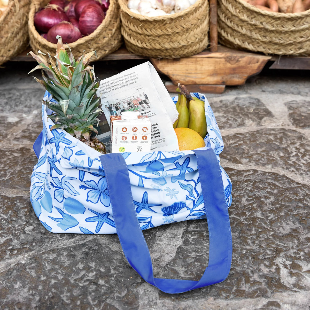 Dock & Bay Beach Tote Bag M - Wavy Baby