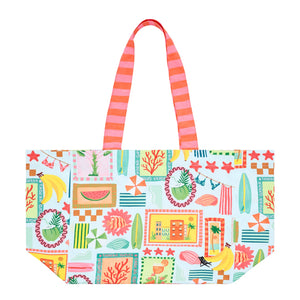 Dock & Bay Beach Tote Bag M - Wish You Were Here
