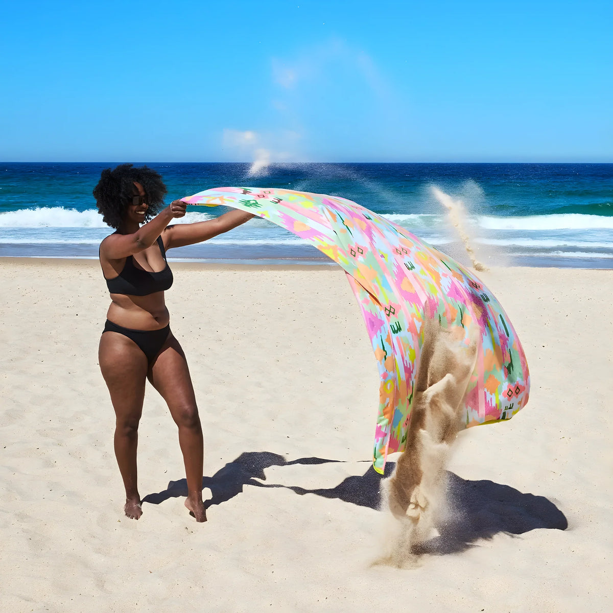 Dock & Bay Quick Dry Beach Towel Designed Collection L Ibiza Glow