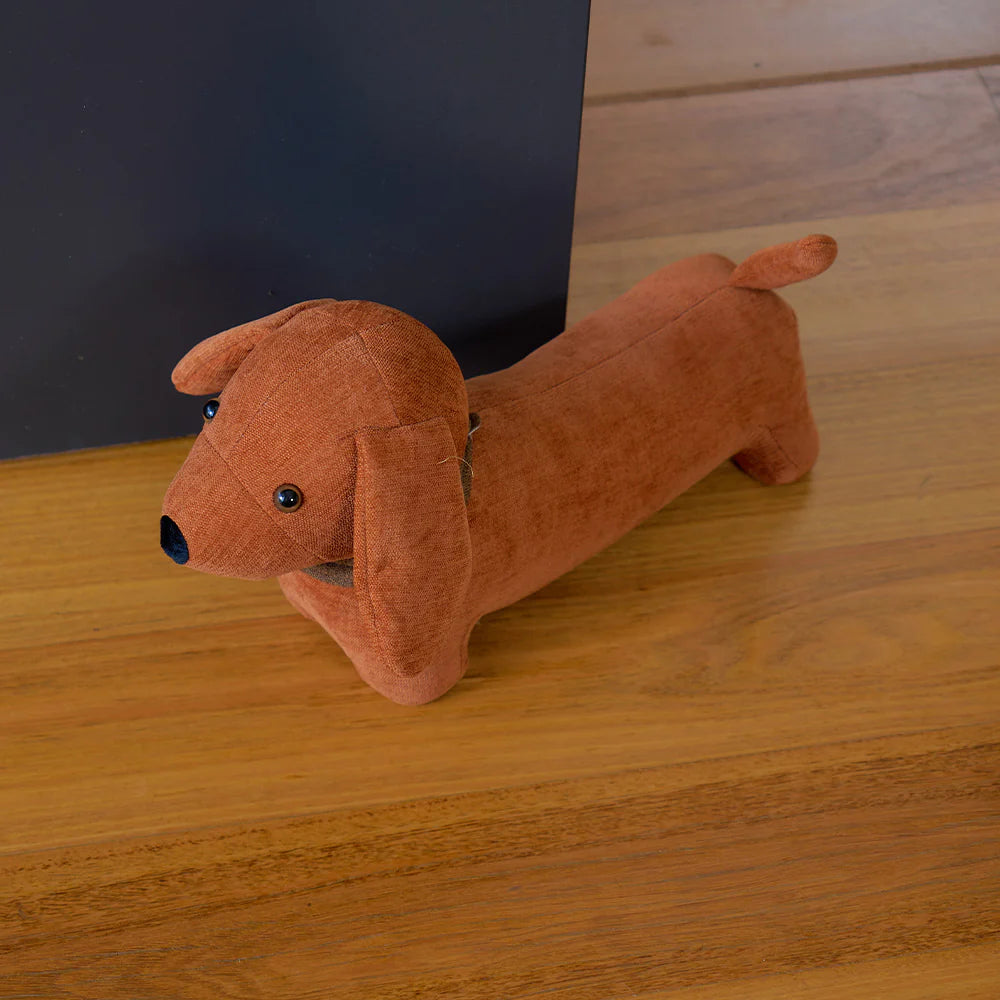 Annabel Trends Doorstop - Brown Dachshund
