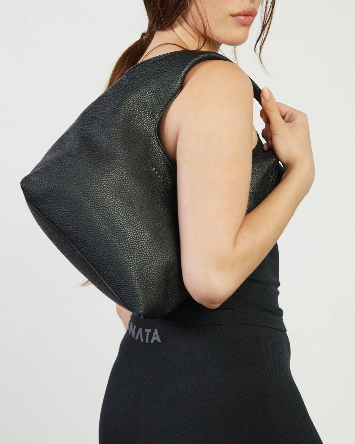 SABEN Kiki Shoulder Bag - Black Lightly Milled