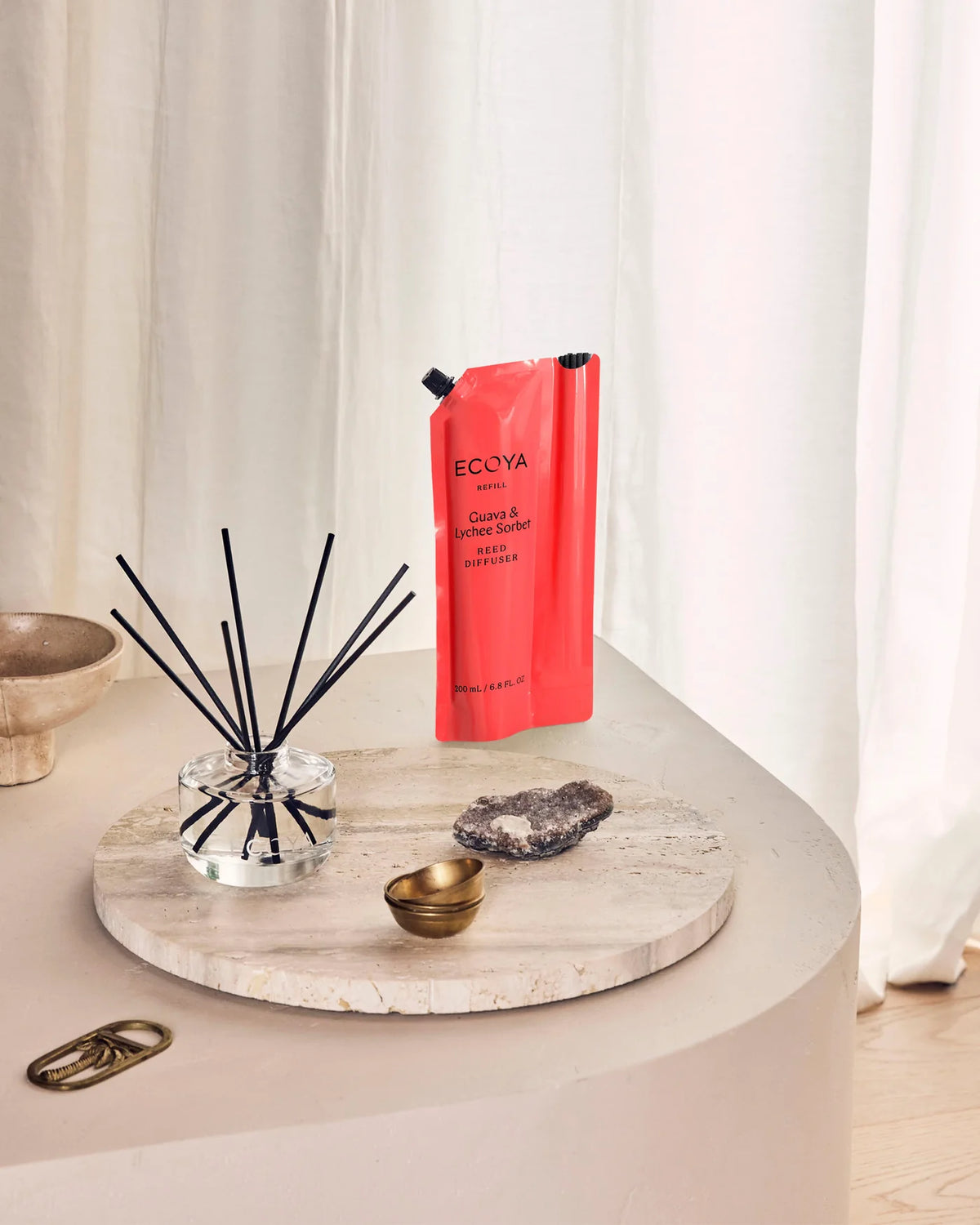 ECOYA Diffuser Refill 200ml - Guava & Lychee Sorbet