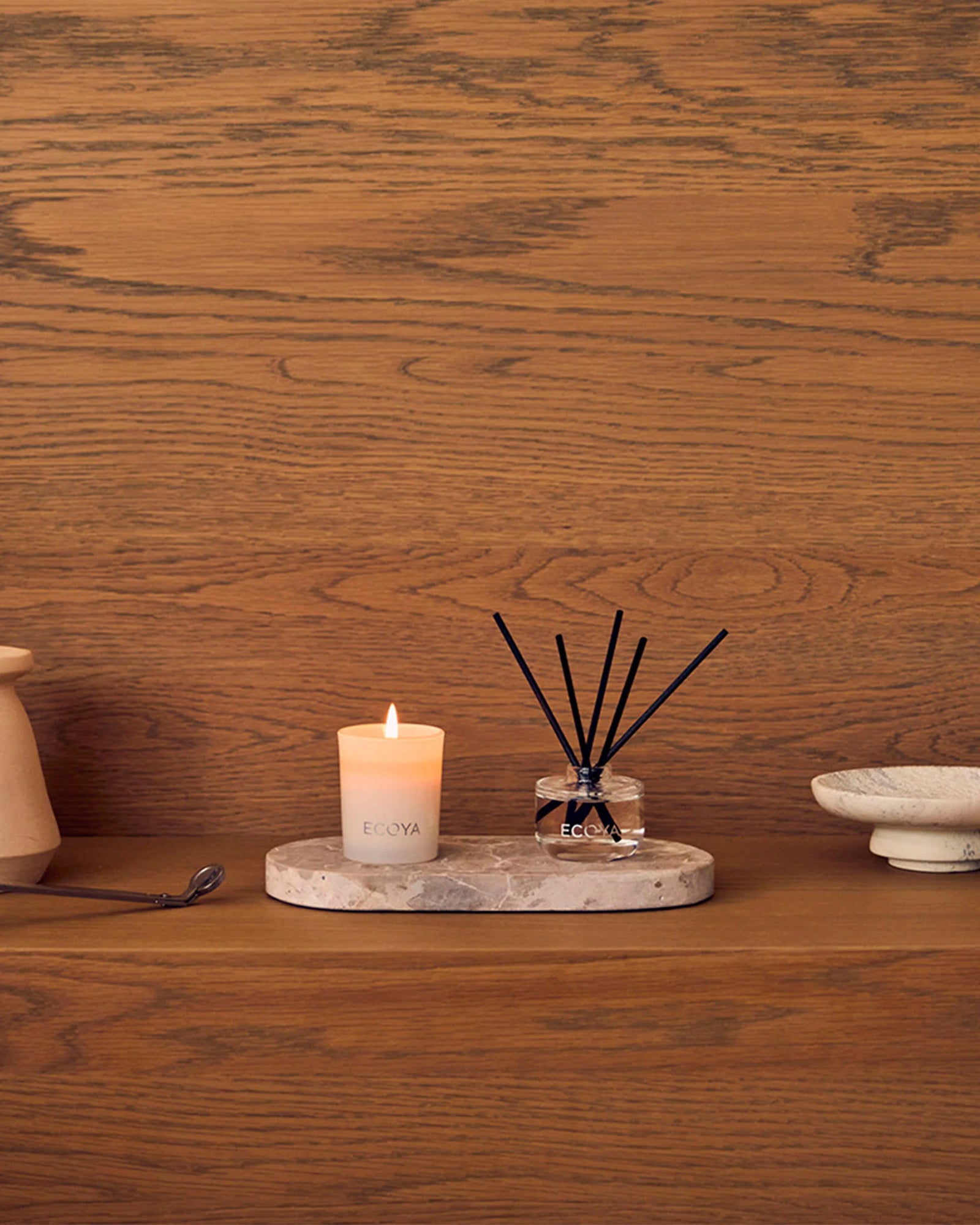 ECOYA French Pear Mini Reed Diffuser 50ml