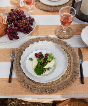 French Country Collections Frayed Edge Seagrass Placemat