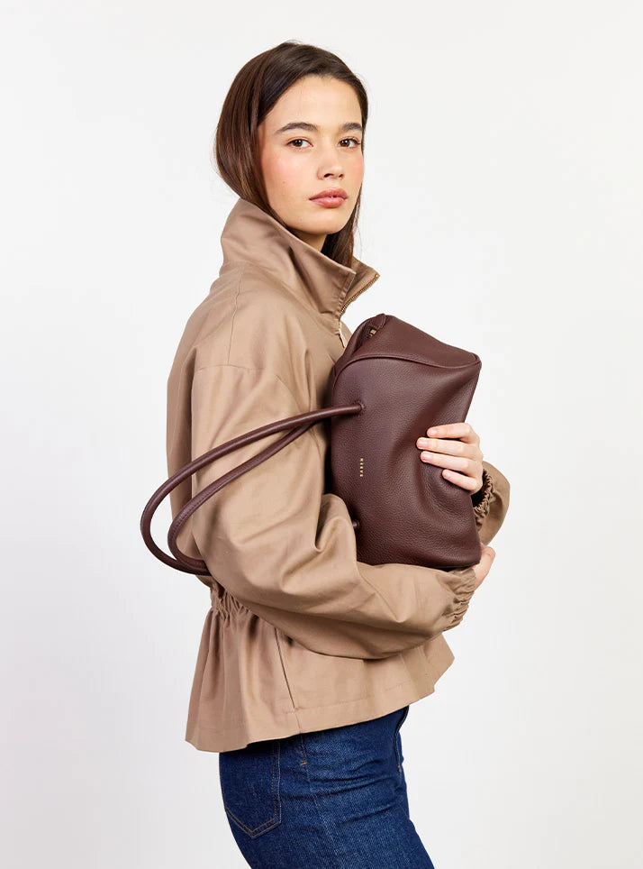 SABEN Isla Shoulder Bag - Espresso Luxe