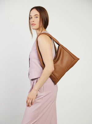 SABEN Hazel Shoulder Bag - Tan Luxe