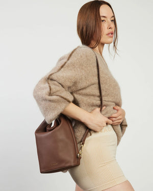 Saben Jojo Shoulder Bag - Umber Pebble