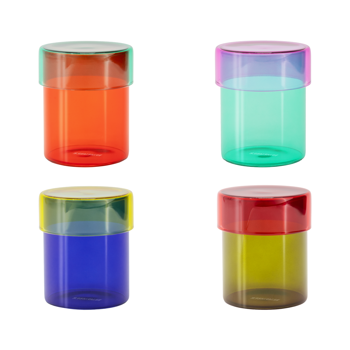 REMEMBER Glass Jar Set of 4 - Cosima