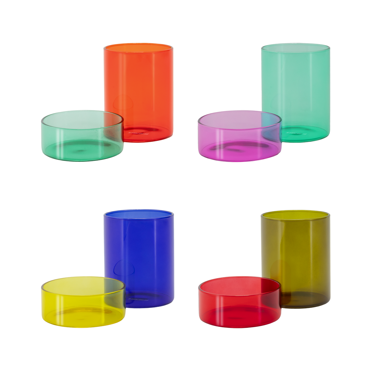 REMEMBER Glass Jar Set of 4 - Cosima