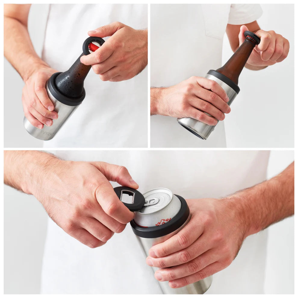 Huski 3-in-1 bottle opener keychain Keyring