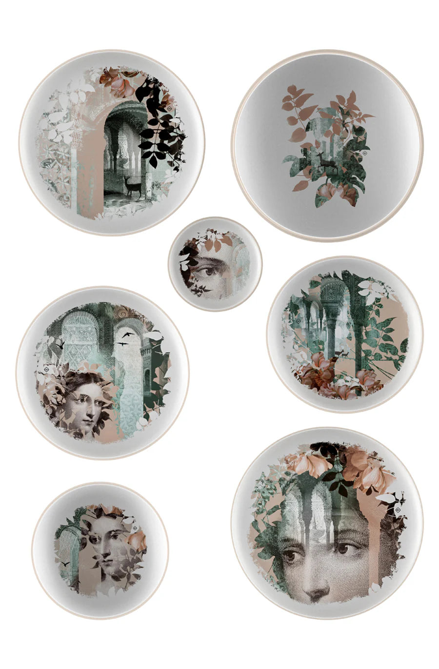 ibride QING STACKABLE DISHES - ALHAMBRA