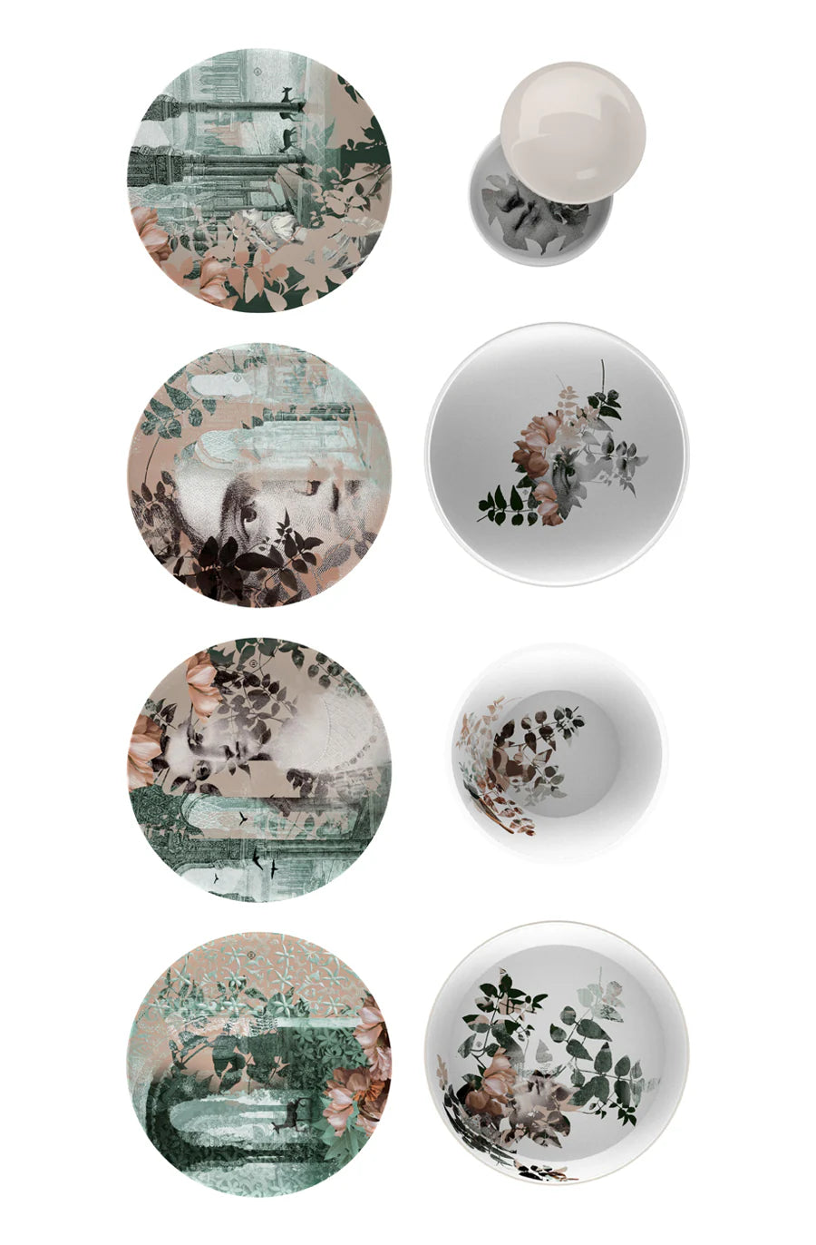 ibride YUAN STACKABLE DISHES - ALHAMBRA