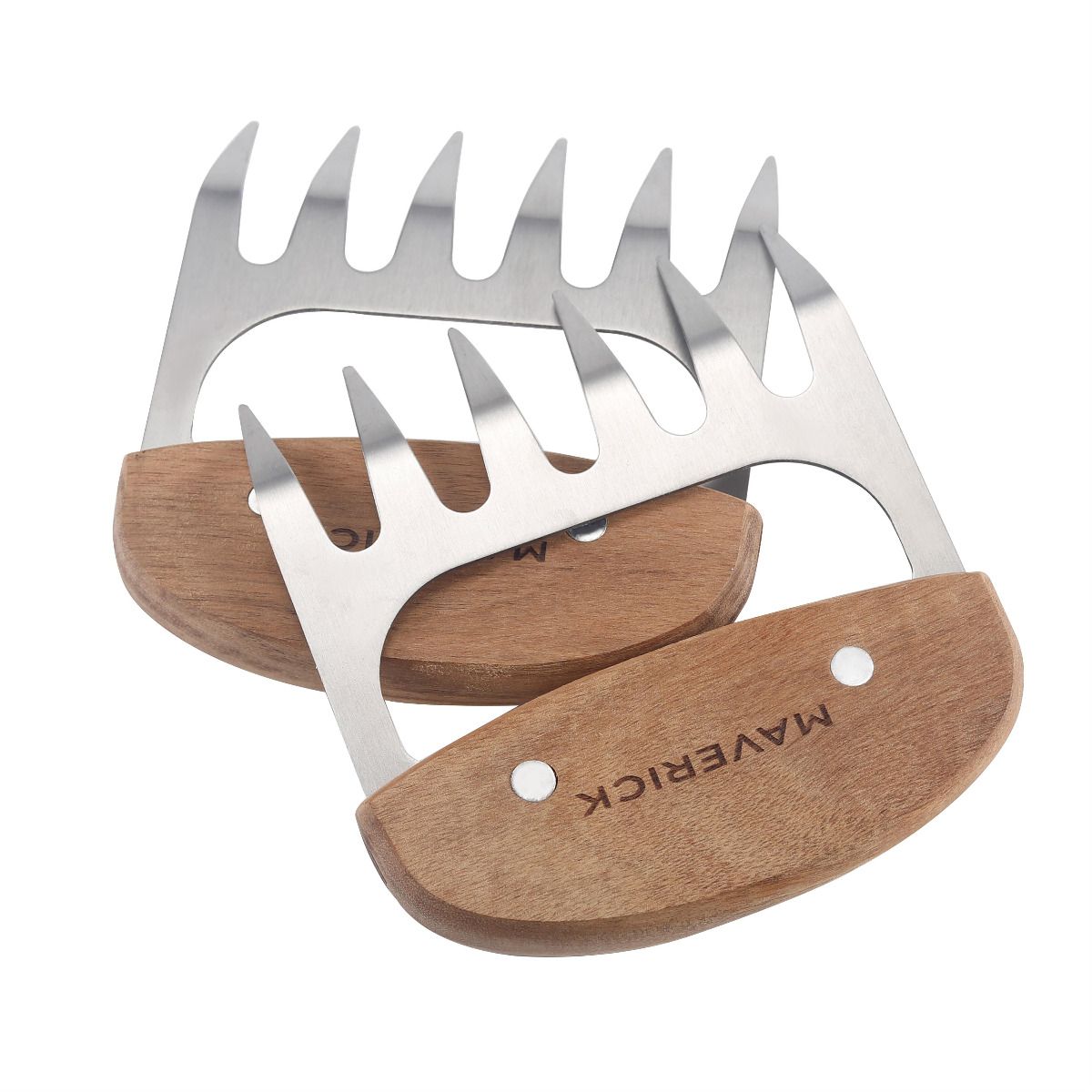 Flinders Meat Shredding Claws Natural & Stainless Steel